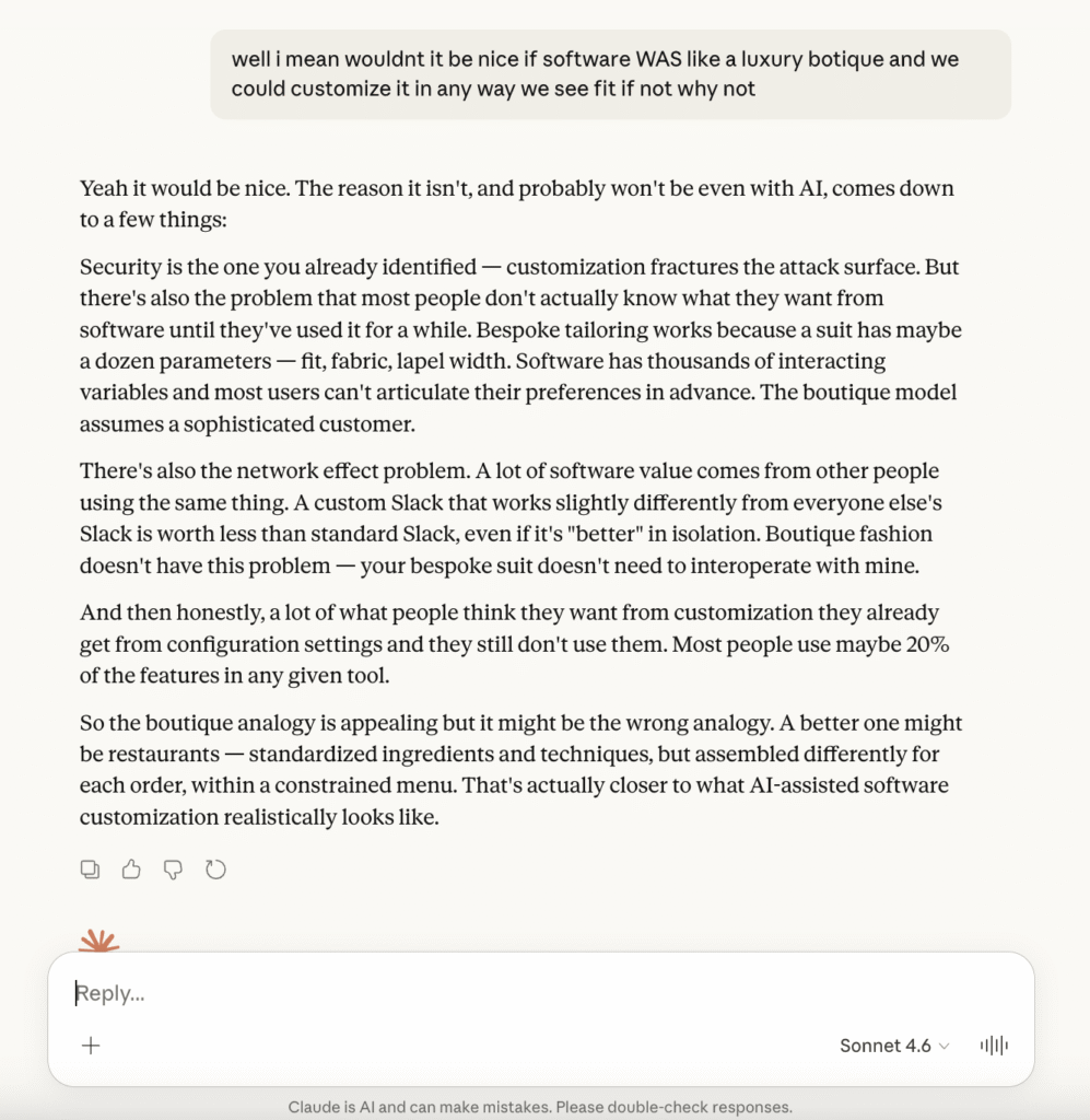 I Have Outsourced All Critical Thinking To Claude claude